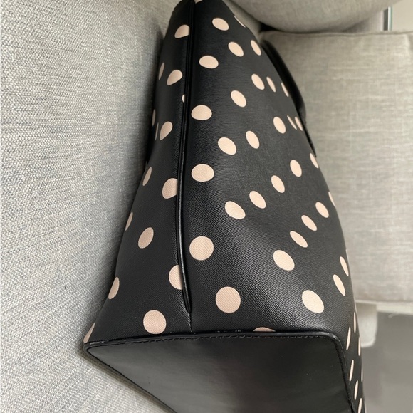 Kate Spade ♠️ Large Leather Dot Tote - Picture 9 of 12